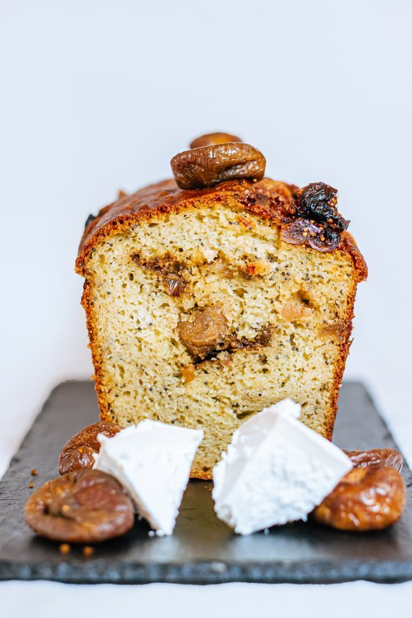 Cake au chèvre et figue CAKEPART